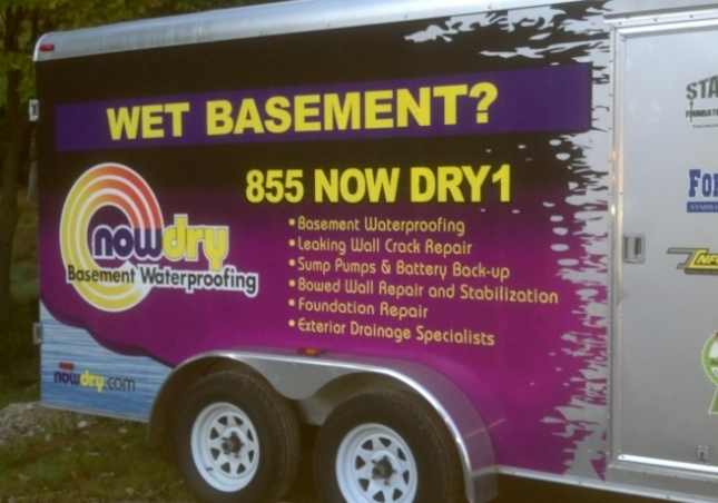 Waterproofing & Foundation Repair Southeast Michigan | Now Dry - Trailer