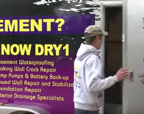 Crack Injection Sterling Heights MI - Basement Wall Repair - Now Dry - about2