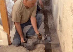 Foundation Crack Repair Highland MI - Basement Wall Repair - Now Dry - image-content-walls