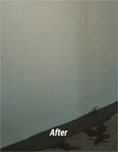 Basement Waterproofing Contractor Troy MI - Wet Basement Repair - Now Dry - real-solution-after